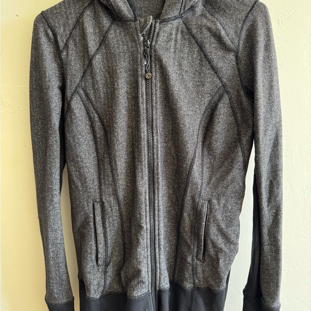Lululemon Gray Zip-Up Hoodie